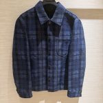 Louis Vuitton Shirt Blue Jacquard Denim