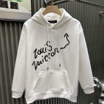 Louis Vuitton Hoodie Color Cotton Fleece