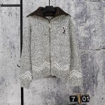 Louis Vuitton Cardigan Color Jacquard Relaxed Fit A Touch Of Understated Winter