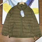 Ralph Lauren Down Jacket Green Nylon Simple And Versatile Winter