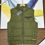 Prada Outerwear Red Goose Down Nylon Microfiber Fabric Soft And Gentle