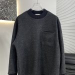 Margiela Hoodie Red Wool Fleece Understated Luxury