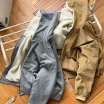 Fear Of God Coat Khaki Cotton Pure Sheepskin Corduroy