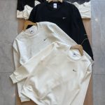 Nike Hoodie Red Cotton Fleece Soft And Gentle Spring Autumn Winter Crisp Silhouette