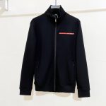 Prada Coat Blue Cotton Air