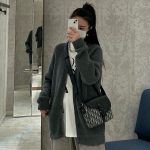 Dior Messenger Bag Red Eva Genuine Leather Jacquard