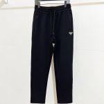 Prada Trousers Red Cotton Air Patch