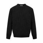 Dior Sweater Ash Cotton Wool Nylon Jacquard Pattern