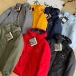 Toms Outerwear Red Cotton Nylon Fleece Autumn Winter Late Early