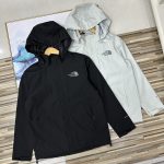 The North Face Outerwear Red Windstopper Daily Commute Spring Summer Autumn And Embroidery Color Blocking Multiple Splicing Windproof Cuffs