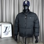 Ralph Lauren Outerwear Red Duck Down Nylon Embroidery