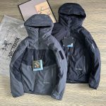 Archaeopteryx Down Jackets Red Gore-Tex Duck Polyester Fiber Fleece High-Density Fabric Winter Slim Fit