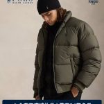 Ralph Lauren Long-Sleeved Red Down Corduroy Winter