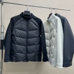 Descente Coat Red Down Winter Patch