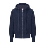 Loewe Hoodies Red Cotton Wool Merino Soft And Smooth Embroidery