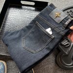 Louis Vuitton Jeans Red Fleece