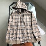 Burberry Jacket Red Cotton Pure