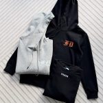 Fendi Hoodie Red Fleece Embroidery