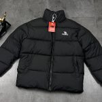 Express Outerwear Red Eva Down Autumn Winter And Embroidery Hidden Pocket