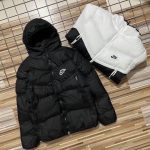 Nike Coat Ash Cotton Down Fleece Autumn Winter