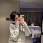 Calvin Klein Coat Red Cotton Down