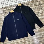 Lacoste Jeans Red Cotton Pure Down Fleece Simple Style Winter Embroidery