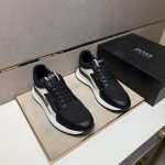 Boss Casual Shoes Color Genuine Leather