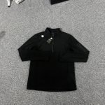 Descente Long-Sleeved Shirts Ash Fleece Fabric Can Be Worn Directly Against The Skin Soft Touch Functional Outdoor Autumn Winter Warm