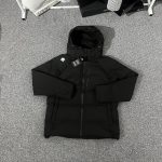Descente Down Jacket Orange Eva Duck Adhesive Bonding