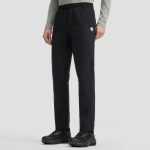 Descente Trousers Black Fleece Woven Fabric Daily Commute Winter