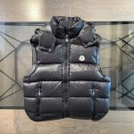 Monk Vest Red Duck Down