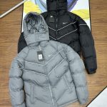 Nike Outerwear Black Cotton Xinjiang Down Fleece Autumn Winter And