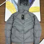Nike Outerwear Black Cotton Xinjiang Down Fleece Autumn Winter And