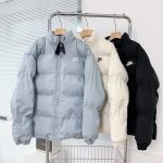 Nike Cotton-Padded Coat Red Cotton Down
