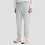 Descente Pants Red Cotton Fleece Fabric Running Sports And Leisure Autumn Winter Slim Fit