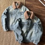 Miu Dresses Red Wool Fleece Denim Playful Style Sophistication Winter