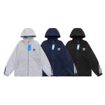 Adidas Outerwear Red Cotton Fleece Lace Embroidery Heavy
