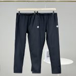 Descente Trousers Black Fleece Woven Fabric Daily Commute Winter