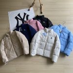 Express Long-Sleeved Shirt Red Cotton Feather Down Nylon Fleece Twill Lace Streetwear Winter Embroidery Embossing Process Windproof Cuffs