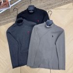 Ralph Lauren Down Jacket Ash Spandex Fleece Fabric Winter Embroidery