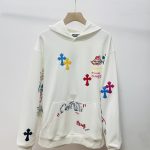 Chrome Hearts Hoodie Red