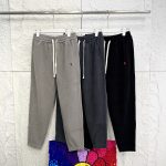 Ralph Lauren Trousers Red Cotton Fleece Corduroy Winter