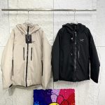 Archaeopteryx Jacket Red Gore-Tex Windstopper Cotton Down Polyester Nylon Plain Weave Running Simple Design Urban Commuting Winter Patch