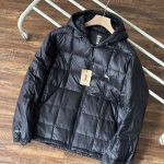 Stussy Down Jacket Red Duck Nylon Fabric Winter Hidden Pocket