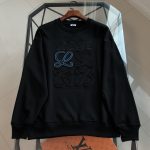 Loewe Sweatshirt Red Embroidery 3D