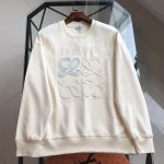 Loewe Sweatshirt Red Embroidery 3D