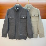 Dior Sweater Ash Wool Blend Jacquard Autumn Winter