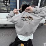 Adidas Sweatshirt Black Cotton Fleece
