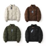 Ralph Lauren Long-Sleeved Red Down Corduroy Winter