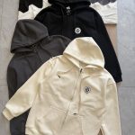 Lululemon Long-Sleeved Shirts Black Fleece Ribbed Fabric Street Style Autumn Winter Relaxed Silhouette